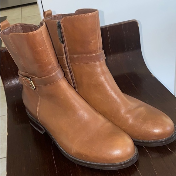 Blondo Volly Waterproof Brown Leather Ankle boots Sz 6 - Picture 15 of 16